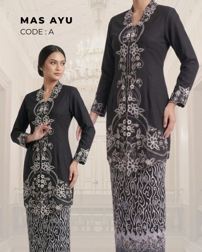 Kebaya Mas Ayu - Hitam