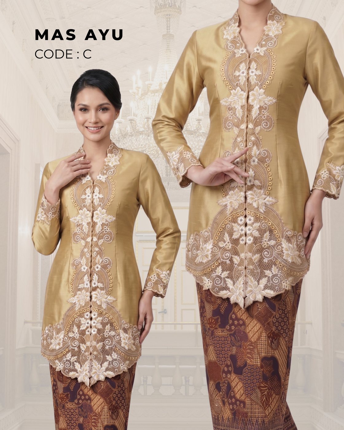 Kebaya Mas Ayu – Emas — Emas